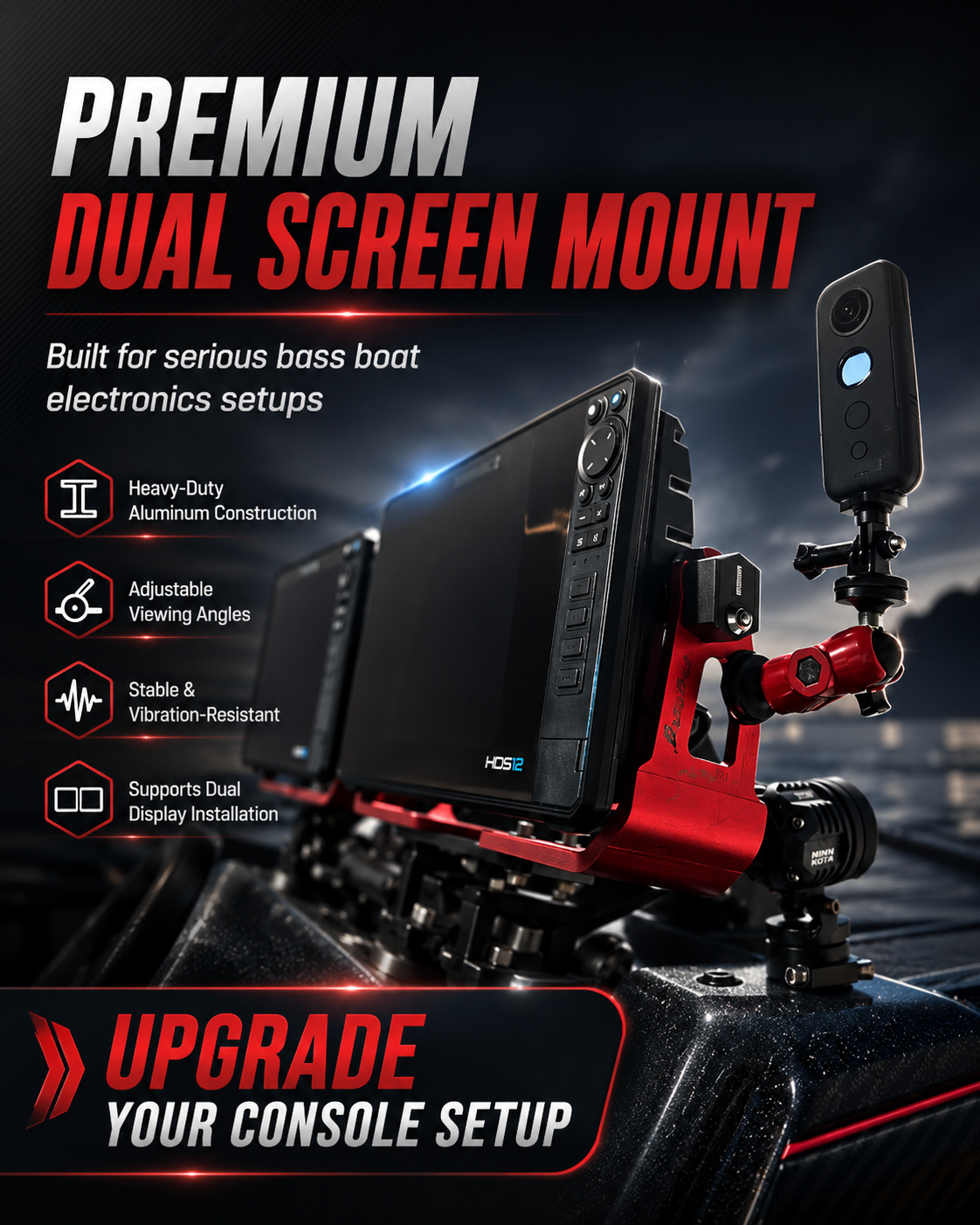Lowrance Screen Mount