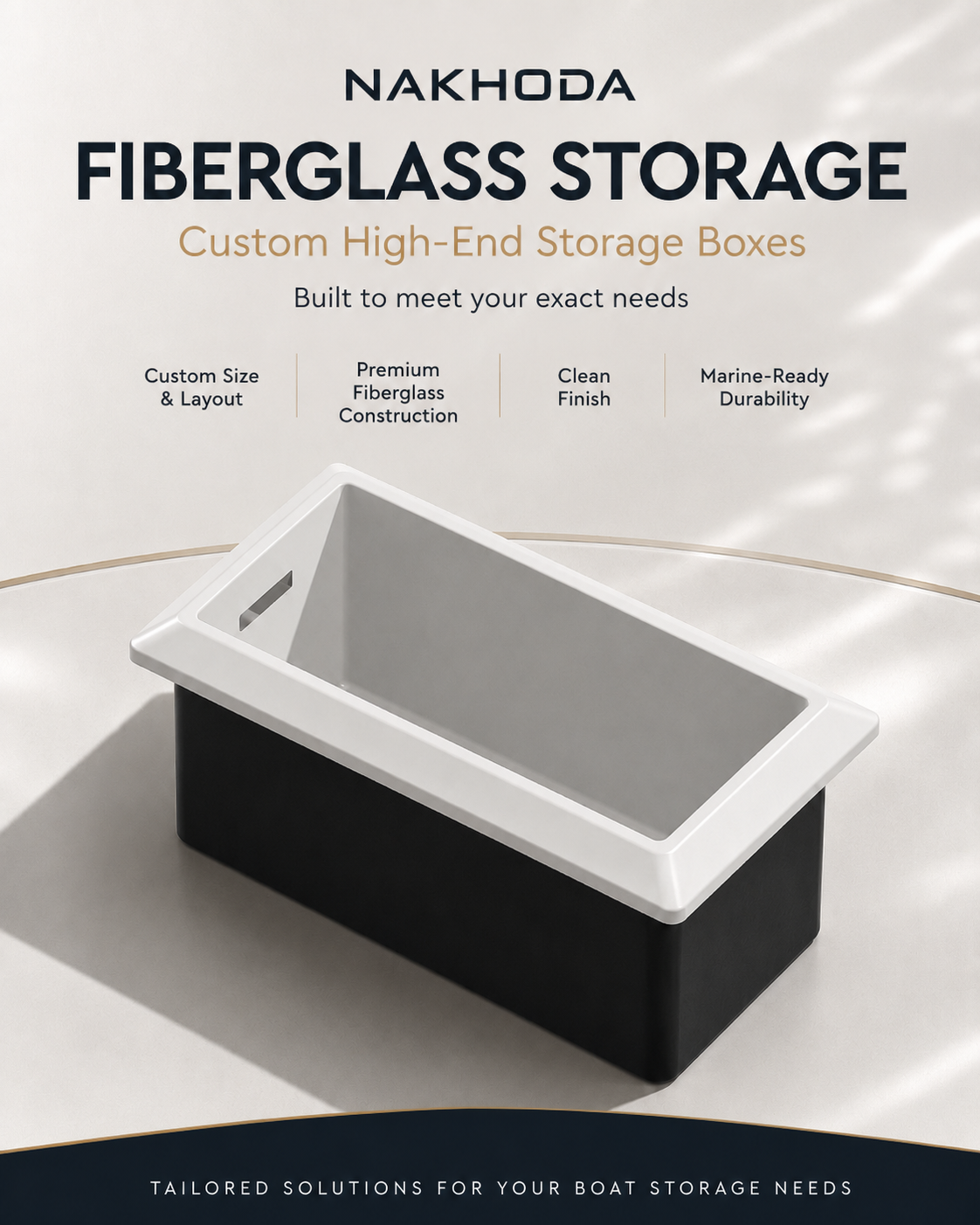 Custom Fiberglass Storage Box – Nakhodaboats